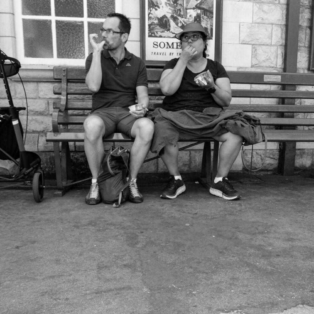 Couple Eating